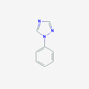 molecular formula C8H7N3 B080377 1-苯基-1H-1,2,4-三唑 CAS No. 13423-60-4
