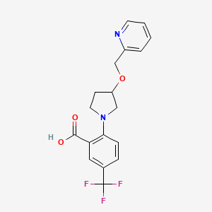 molecular formula C18H17F3N2O3 B8037773 XEN445 