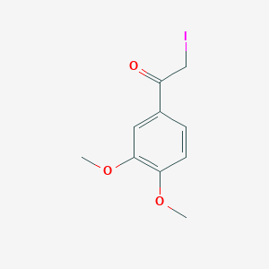 3',4'-Dimethoxy-alpha-iodoacetophenone