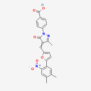 molecular formula C24H19N3O6 B8037948 C646 
