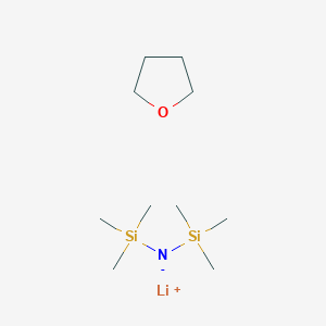 molecular formula C10H26LiNOSi2 B8037964 lithium;bis(trimethylsilyl)azanide;oxolane 