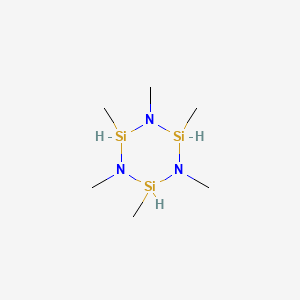 1,2,3,4,5,6-Hexamethyl-1,3,5,2,4,6-triazatrisilinane