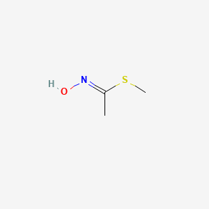 molecular formula C3H7NOS B8038161 Ethanimidothioic acid, N-hydroxy-, methyl ester CAS No. 19145-16-5