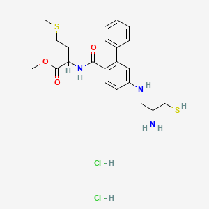 molecular formula C22H31Cl2N3O3S2 B8038194 FTI-277 hydrochloride 