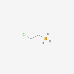 molecular formula C2H7ClSi B8038264 Silane, (2-chloroethyl)- (6CI,8CI,9CI) 