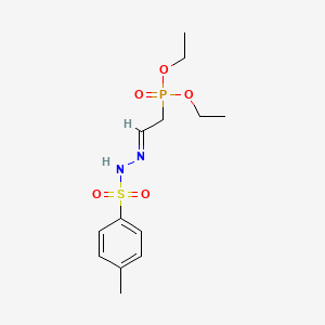 molecular formula C13H21N2O5PS B8038862 diethyl(E)-(2-(2-tosylhydrazono)ethyl)phosphonate 