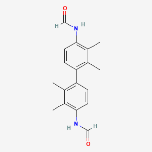 molecular formula C18H20N2O2 B8040184 N-[4-(4-formamido-2,3-dimethylphenyl)-2,3-dimethylphenyl]formamide 