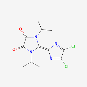 2-(4,5-Dichloroimidazol-2-ylidene)-1,3-di(propan-2-yl)imidazolidine-4,5-dione