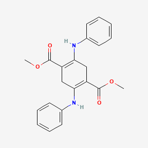 Dimethyl 2,5-dianilinocyclohexa-1,4-diene-1,4-dicarboxylate