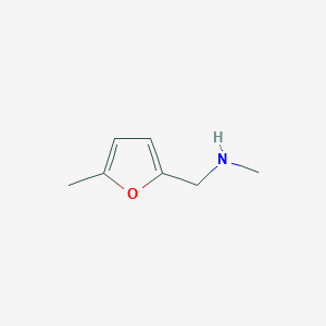 molecular formula C7H11NO B080403 Methyl-(5-methyl-furan-2-ylmethyl)-amine CAS No. 14668-91-8