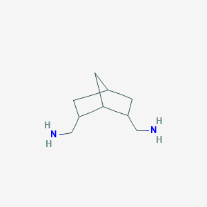 molecular formula C9H18N2 B8040312 Bicyclo[2.2.1]heptane-2,6-diyldimethanamine 