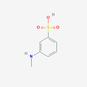molecular formula C7H9NO3S B8040328 m-Methylaminobenzenesulfonic acid 