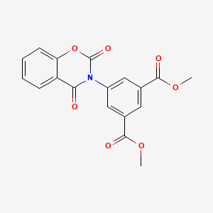 Dimethyl 5-(2,4-dioxo-1,3-benzoxazin-3-yl)benzene-1,3-dicarboxylate