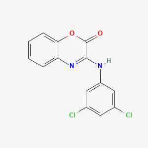 3-(3,5-Dichloroanilino)-1,4-benzoxazin-2-one