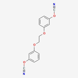 [3-[2-(3-Cyanatophenoxy)ethoxy]phenyl] cyanate