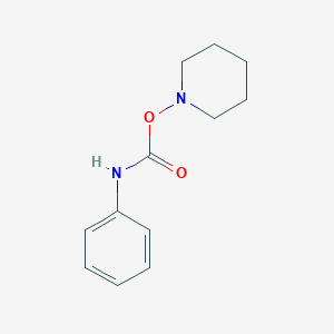 molecular formula C12H16N2O2 B8040812 piperidin-1-yl N-phenylcarbamate 