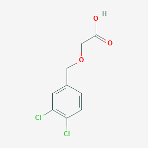 molecular formula C9H8Cl2O3 B080411 3,4-Dichlorobenzyloxyacetic acid CAS No. 13911-20-1
