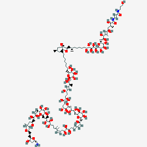 molecular formula C129H223N3O54 B080417 Palytoxin CAS No. 11077-03-5