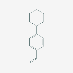 molecular formula C14H18 B080419 4-Cyclohexylstyrene CAS No. 13020-34-3