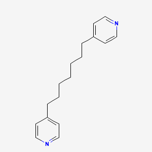 molecular formula C17H22N2 B8042315 4-(7-Pyridin-4-ylheptyl)pyridine 