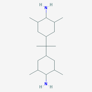 4-[2-(4-Amino-3,5-dimethylcyclohexyl)propan-2-yl]-2,6-dimethylcyclohexan-1-amine