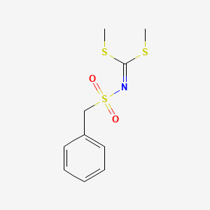 N-[bis(methylsulfanyl)methylidene]-1-phenylmethanesulfonamide