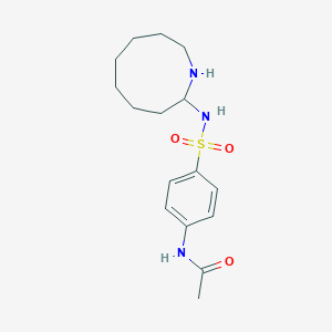 molecular formula C16H25N3O3S B8042989 N-[4-(azonan-2-ylsulfamoyl)phenyl]acetamide 