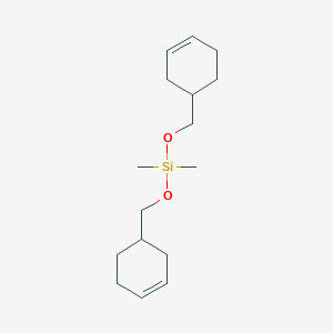molecular formula C16H28O2Si B8042993 Bis(cyclohex-3-en-1-ylmethoxy)-dimethylsilane 