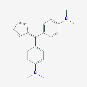 molecular formula C22H24N2 B080432 Bis[p-(dimethylamino)phenyl]fulvene CAS No. 14060-53-8