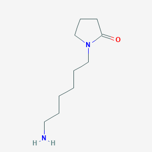 B8043445 1-(6-Aminohexyl)-2-pyrrolidinone CAS No. 34751-42-3