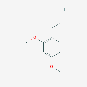 molecular formula C10H14O3 B080437 2-(2,4-二甲氧基苯基)乙醇 CAS No. 13398-65-7