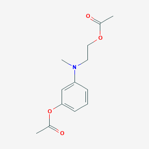 2-(3-acetyloxy-N-methylanilino)ethyl acetate