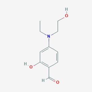 N-Ethyl-N-(2-hydroxyethyl)-4-formyl-3-hydroxyaniline