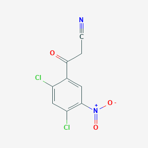 3-(2,4-Dichloro-5-nitrophenyl)-3-oxopropanenitrile