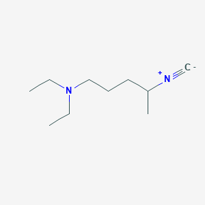 N,N-diethyl-4-isocyanopentan-1-amine