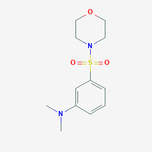 N,N-dimethyl-3-morpholin-4-ylsulfonylaniline
