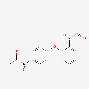 N-[4-(2-acetamidophenoxy)phenyl]acetamide