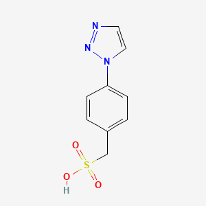 4-(1H-1,2,3-Triazol-1-yl)benzenemethanesulfonic acid