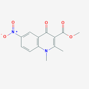 Methyl 1,2-dimethyl-6-nitro-4-oxoquinoline-3-carboxylate