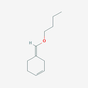 (4Z)-4-(butoxymethylidene)cyclohexene