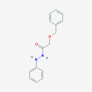 molecular formula C15H16N2O2 B8044784 2-(Benzyloxy)-N'-phenylacetohydrazide 