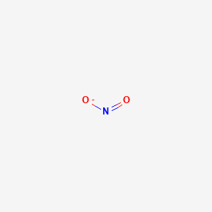 molecular formula NO2(−)<br>NO2- B080452 亚硝酸盐 CAS No. 14797-65-0