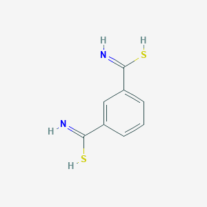 molecular formula C8H8N2S2 B8045798 benzene-1,3-dicarboximidothioic acid 