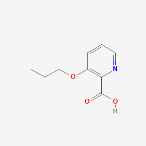 molecular formula C9H11NO3 B080461 3-Propoxypyridine-2-carboxylic Acid CAS No. 14440-94-9