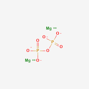 molecular formula Mg2P2O7<br>Mg2O7P2 B080462 Magnesium pyrophosphate CAS No. 13446-24-7
