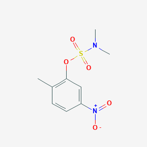 molecular formula C9H12N2O5S B8046434 (2-methyl-5-nitrophenyl) N,N-dimethylsulfamate 