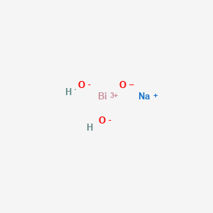 molecular formula BiH2NaO3 B8046816 Bismuth;sodium;oxygen(2-);dihydroxide 