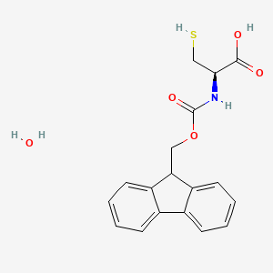 molecular formula C18H19NO5S B8046890 Fmoc-l-cys-oh h2o 