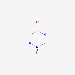 molecular formula C3H3N3O B8047009 2H-1,2,4-triazin-5-one 