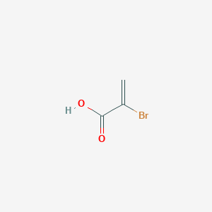 molecular formula C3H3BrO2 B080475 2-Bromoacrylic acid CAS No. 10443-65-9